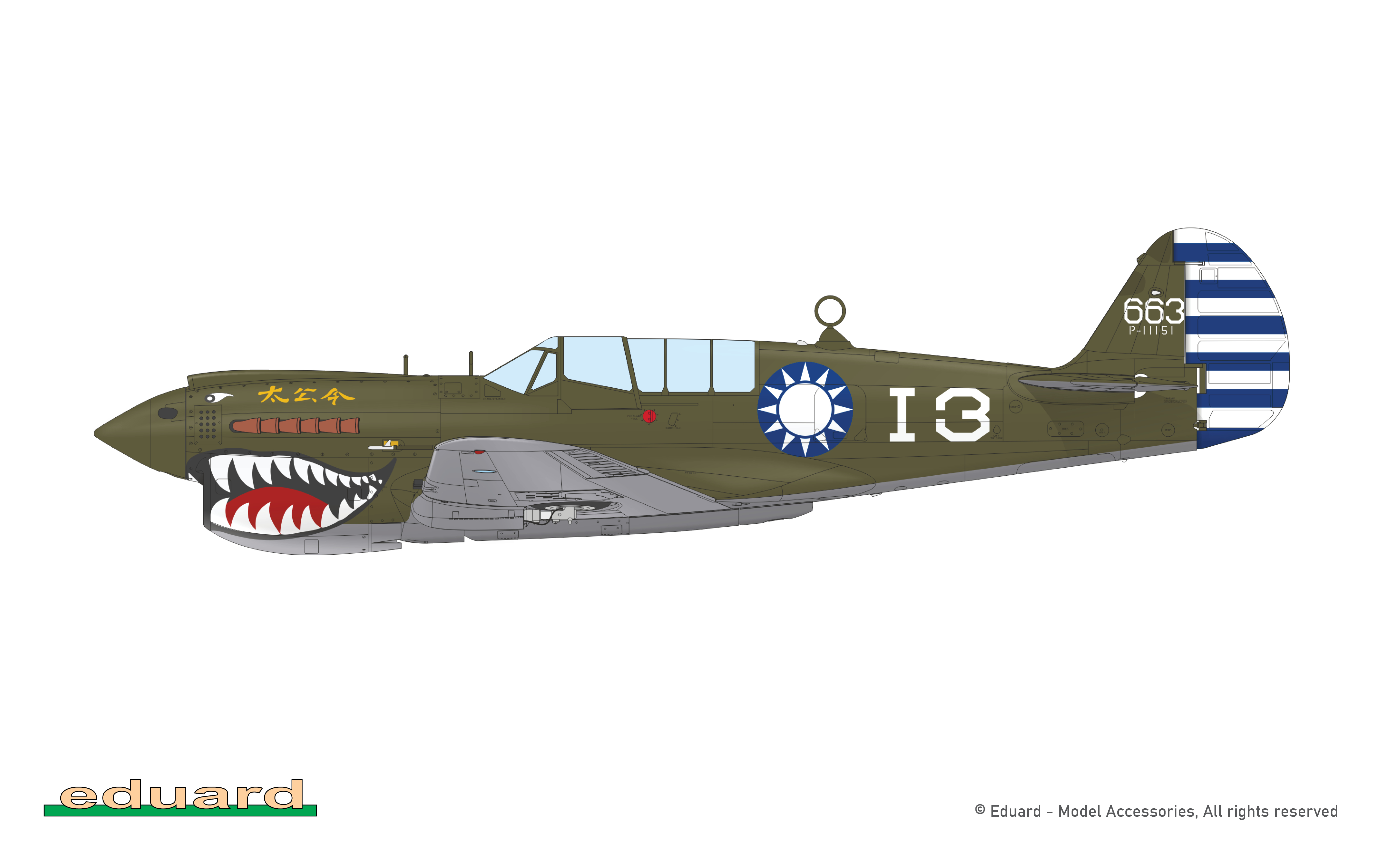 P-40N WARHAWK ROYAL CLASS DUAL COMBO 1/48 - Eduard Store