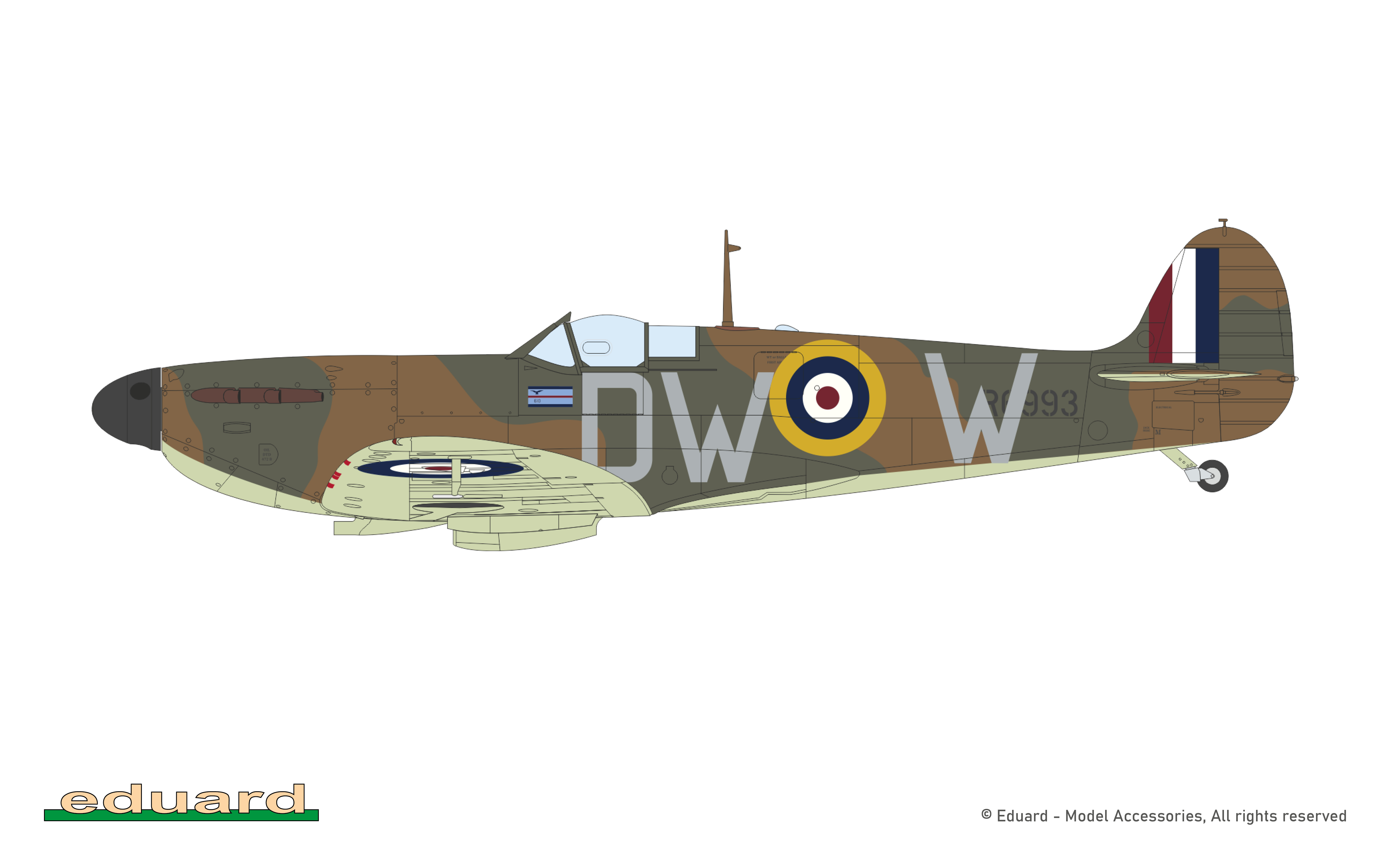 エデュアルド 1/48 スピットファイアMk.I リミテッドエディション Battle of Britain Spitfire Mk.I 1/48 - エデュアルドeショップ