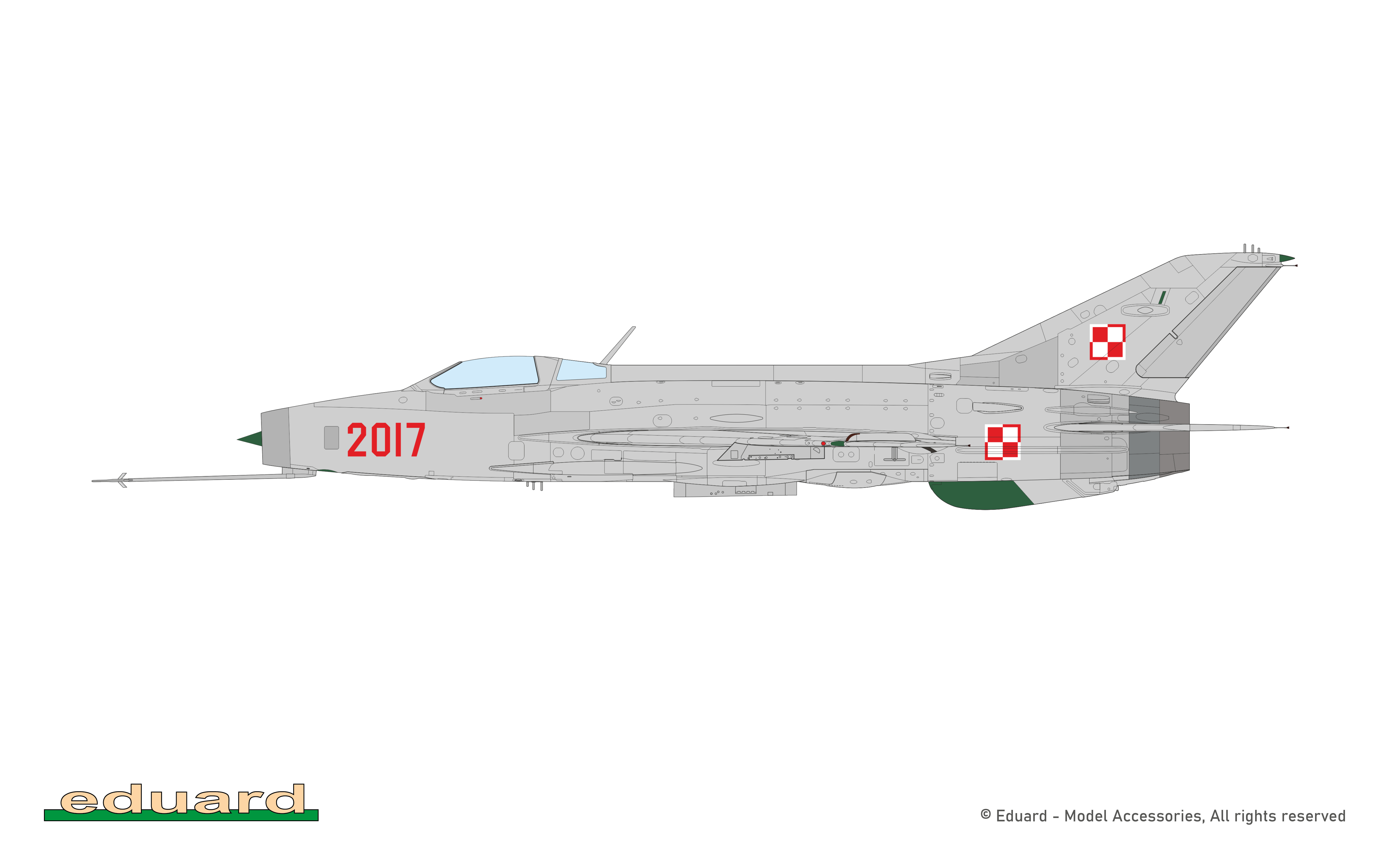 MiG-21F-13 1/48 - Eduard Store