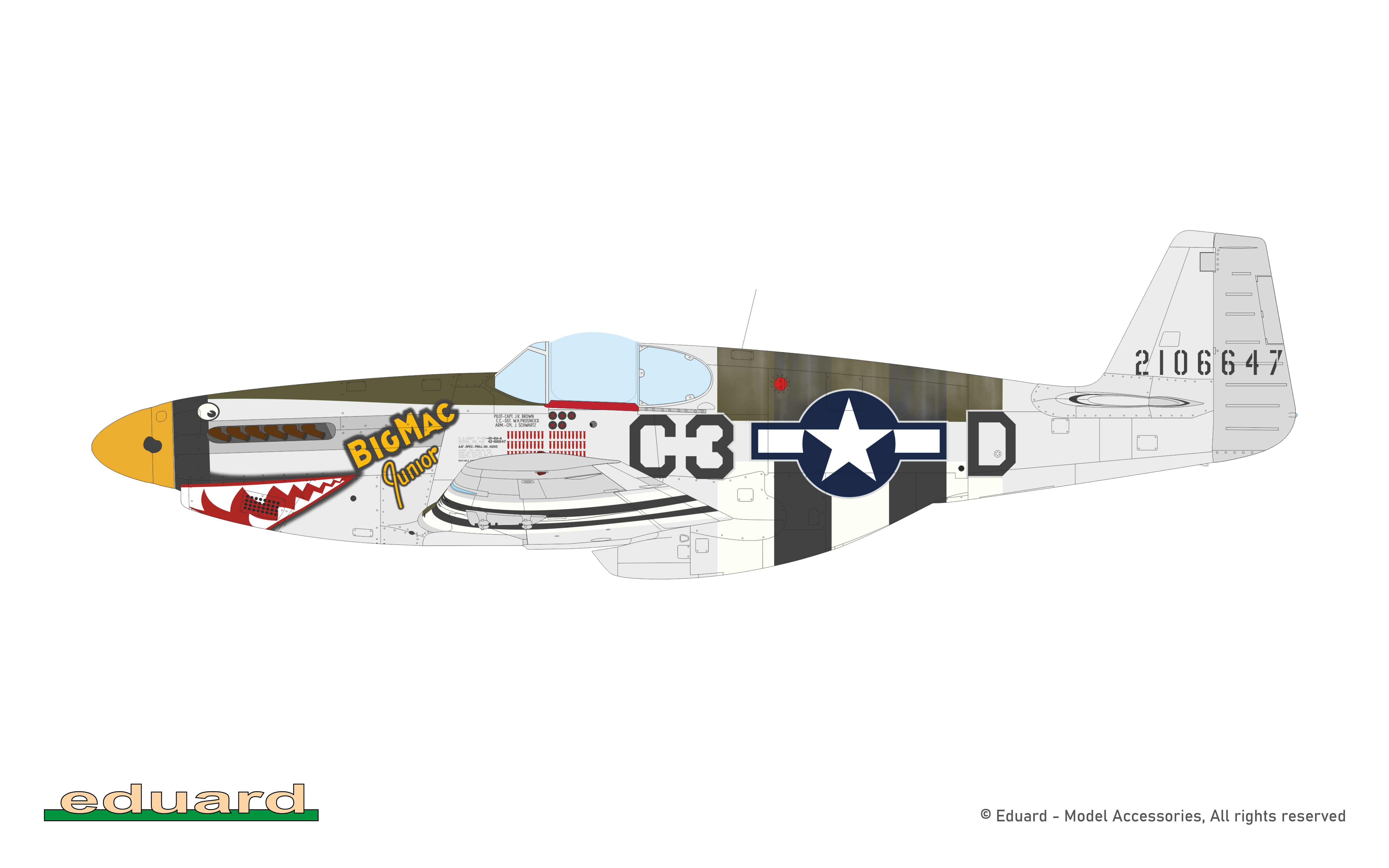 P-51B Mustang 1/32 - Eduard Store