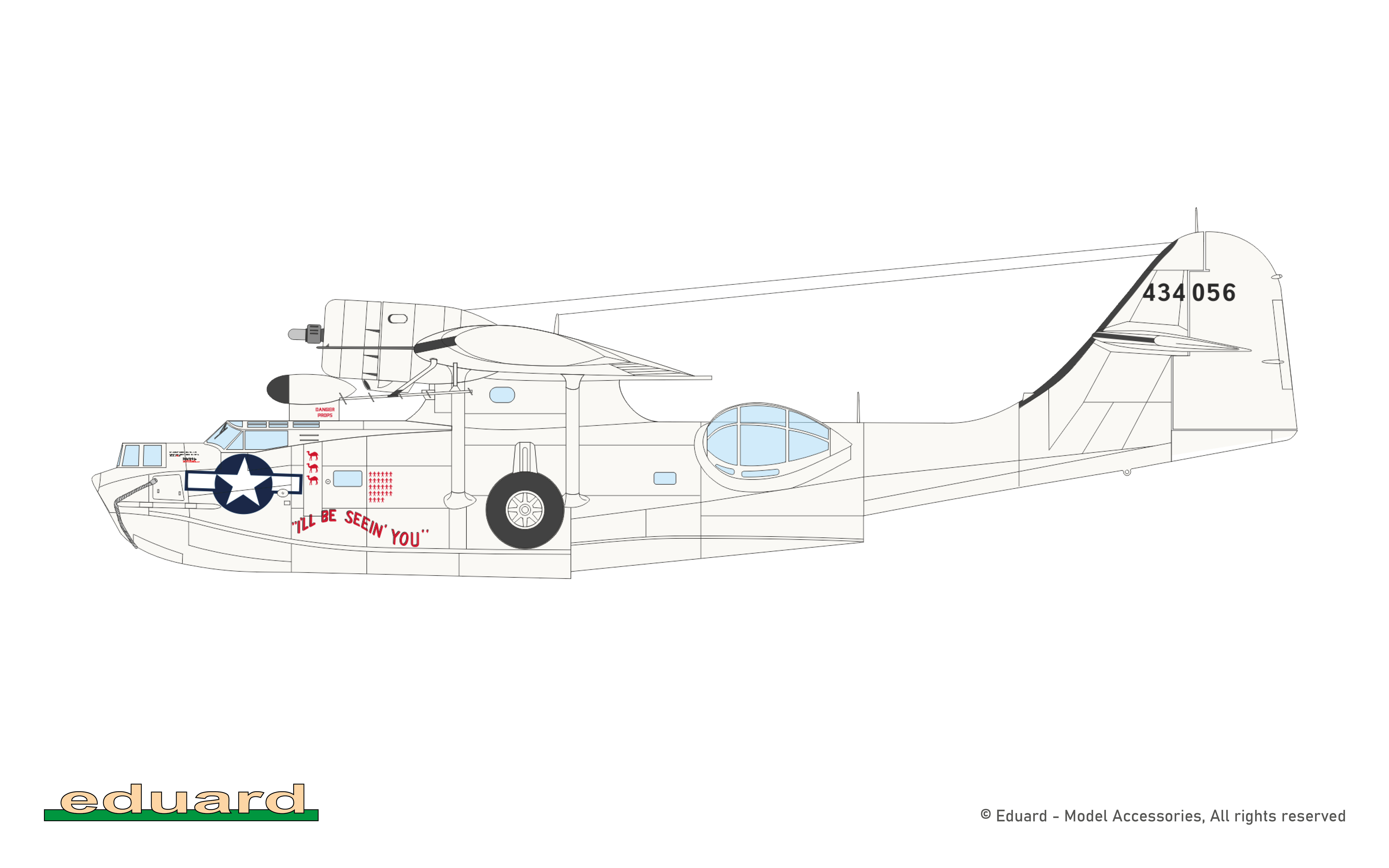 PBY-5A CATALINA 1/48 - Eduard Store