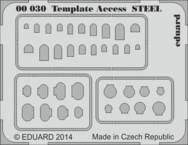 Template  Access  STEEL 