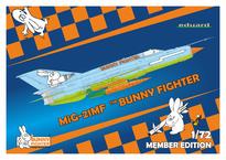 MiG-21MF Bunny Fighter + T-shirt L 1/72 