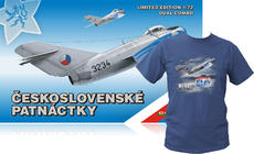 MiG-15 in Czechoslovak service DUAL COMBO -T-Shirt (XXXL) 1/72 