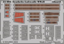 Seatbelts Luftwaffe WWII 1/24 