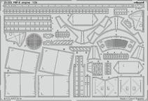 F6F-5 motor 1/24 