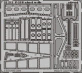 P-51B wheel wells 1/32 