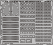 Swordfish hinges and surface panels 1/32 