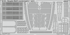 Mosquito Mk.IV exterior/engines 1/32 