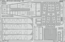 A-26C Invader undercarriage 1/32 