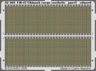 CH-47 Chinook cargo seatbelts 1/35 