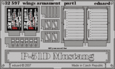 P-51D wings armament 1/32 