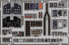 P-47D-25 interior S.A. 1/32 