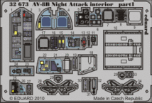 AV-8B ナイトアタック　内装　接着剤塗布済 1/32 