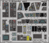 F-14D　内装　接着剤塗布済 1/32 