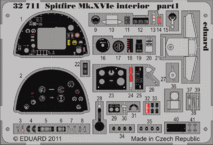 スピットファイア Mk.XVIe 　内装　接着剤塗布済 1/32 