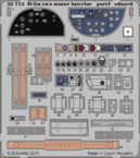 Il-2m 複座型　内装　接着剤塗布済 1/32 