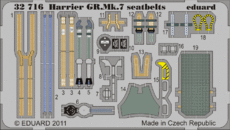 ハリアー GR.Mk.7　シートベルト 1/32 