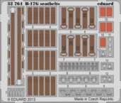 B-17G seatbelts 1/32 1/32 