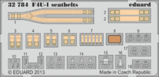 F4U　シートベルト 1/32 