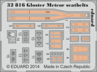 Gloster Meteor upínací pásy 1/32 