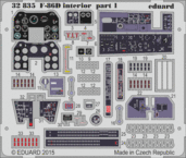 F-86D　内装　接着剤塗布済 1/32 