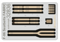 F-86　シートベルト　ファブリック 1/32 