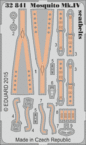 Mosquito Mk.IV seatbelts 1/32 