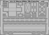 A.S. 51 ホルサ グライダー Mk.I　内装 1/35 