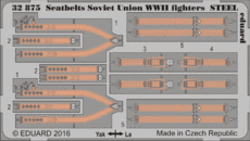 シートベルト　ソ連 WWII 戦闘機　スチール 1/32 
