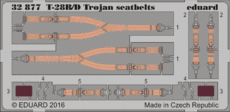 T-28B/D トロージャン　シートベルト 1/32 