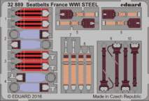 シートベルト フランス WWI　スチール 1/32 