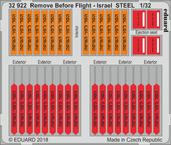 Remove Before Flight - Israel STEEL 1/32 