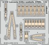 Lancaster B Mk.I upínací pásy OCEL 1/32 