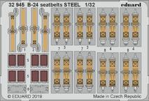 B-24 seatbelts STEEL 1/32 