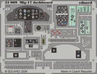 MiG-17 dashboard 1/32 