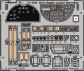 Il-2 単座席型　内装　接着剤塗布済 1/32 