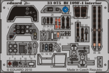 Bf 109F-4　内装　接着剤塗布済 1/32 