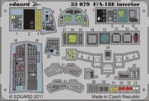 F/A-18E　内装　接着剤塗布済 1/32 