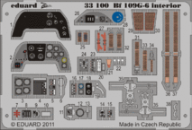 Bf 109G-6　内装　接着剤塗布済 1/32 