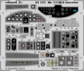 He 111H-6　内装　接着剤塗布済　 1/32 