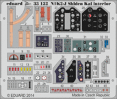 N1K2-J Shiden Kai interiér S.A. 1/32 