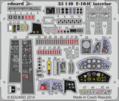 F-104C　内装　接着剤塗布済　 1/32 