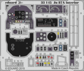 Ju 87A　内装　接着剤塗布済　 1/32 
