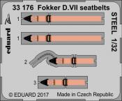 フォッカー D.VII　シートベルト 1/32 