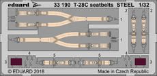 T-28C　シートベルト　スチール 1/32 