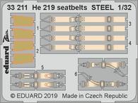 He 219 seatbelts STEEL 1/32 