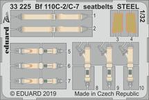 Bf 110C-2/C-7 seatbelts STEEL 1/32 