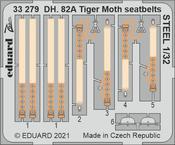 DH. 82A Tiger Moth upínací pásy OCEL 1/32 