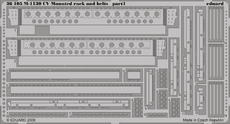 M-1130 CV Mounted rack and belts 1/35 